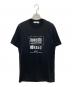 VERSUS VERSACE（ヴェルサス ヴェルサーチェ）の古着「コラボロゴプリントTシャツ」｜ブラック