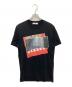 VERSUS VERSACE（ヴェルサス ヴェルサーチェ）の古着「コラボプリントTシャツ」｜ブラック