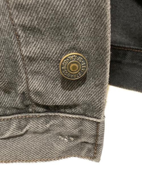 LEVI'S（リーバイス）LEVI'S (リーバイス) デニムトラッカージャケット ブラック サイズ:不明の古着・服飾アイテム