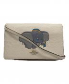 COACH×DISNEYコーチ×ディズニー）の古着「ショルダーバッグ」｜ホワイト