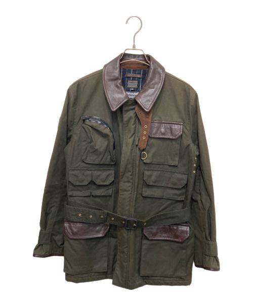 Bibury Court（バイブリーコート）Bibury Court (バイブリーコート) オイルドジャケット カーキ サイズ:42の古着・服飾アイテム