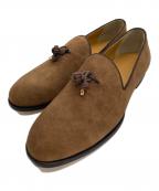 POLPETTAポルペッタ）の古着「スウェードシューズ」｜ブラウン