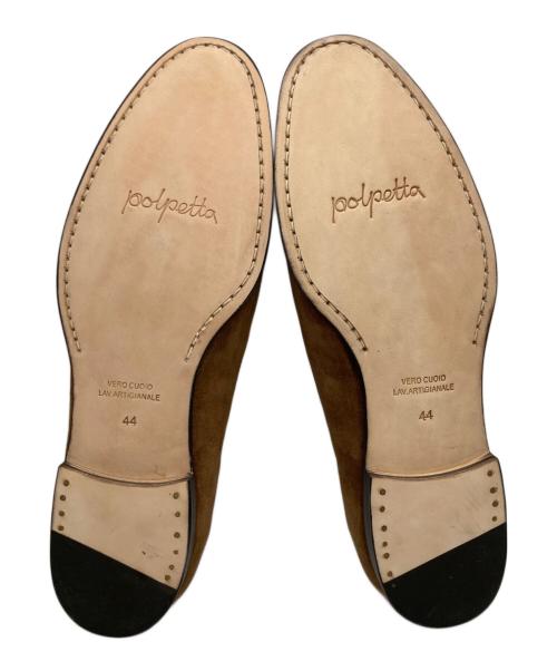 POLPETTA（ポルペッタ）POLPETTA (ポルペッタ) スウェードシューズ ブラウン サイズ:44の古着・服飾アイテム