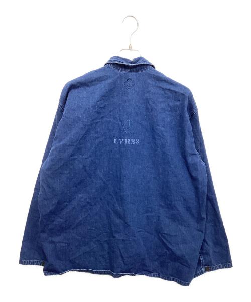 THE CORONA UTILITY（コロナユーティリティ）THE CORONA UTILITY (コロナユーティリティ) M-44 PULLOVER JACKET インディゴ サイズ:XLの古着・服飾アイテム
