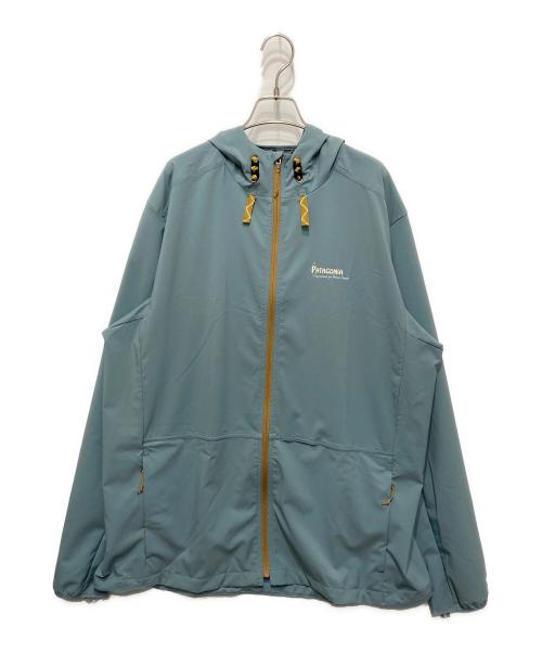 Patagonia（パタゴニア）Patagonia (パタゴニア) ストレッチテール プレーニングフーディ スカイブルー サイズ:XLの古着・服飾アイテム