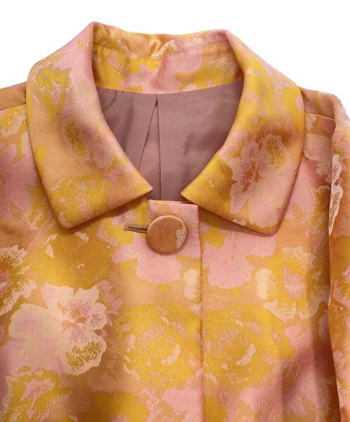 Leilian（レリアン）Leilian (レリアン) ステンカラーコート オレンジ サイズ:9の古着・服飾アイテム