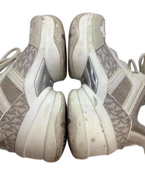 MICHAEL KORS（マイケル・コース）MICHAEL KORS (マイケル・コース) ローカットスニーカー ホワイト サイズ:6.5Mの古着・服飾アイテム