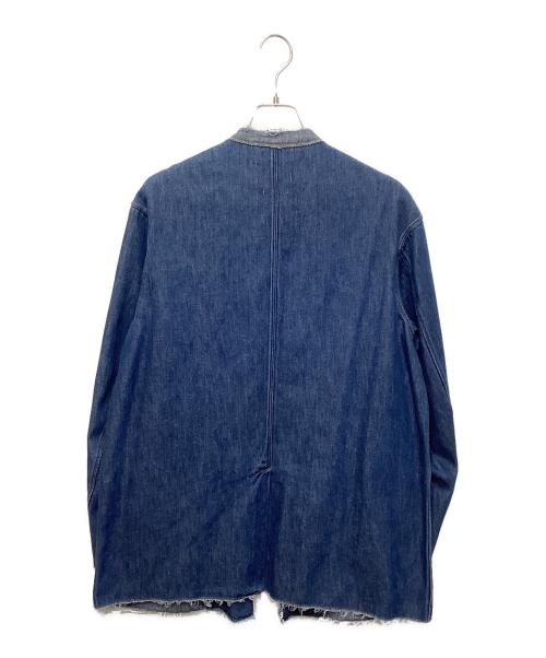 YOKE（ヨーク）YOKE (ヨーク) CUT-OFF DENIM TAILORED インディゴ サイズ:3の古着・服飾アイテム