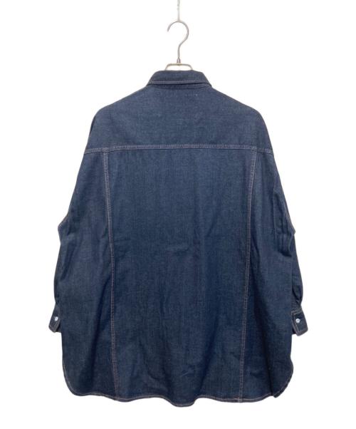 Healthy DENIM（ヘルシーデニム）Healthy denim (ヘルシーデニム) Almondオーバーサイズデニムシャツ インディゴ サイズ:3の古着・服飾アイテム