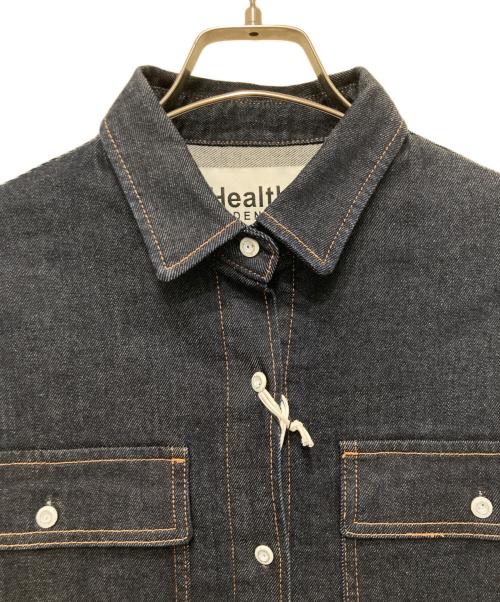 Healthy DENIM（ヘルシーデニム）Healthy denim (ヘルシーデニム) Almondオーバーサイズデニムシャツ インディゴ サイズ:3の古着・服飾アイテム