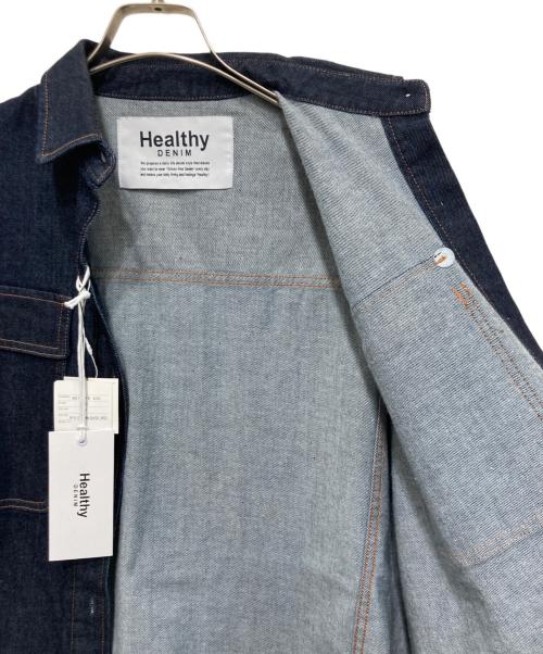 Healthy DENIM（ヘルシーデニム）Healthy denim (ヘルシーデニム) Almondオーバーサイズデニムシャツ インディゴ サイズ:3の古着・服飾アイテム