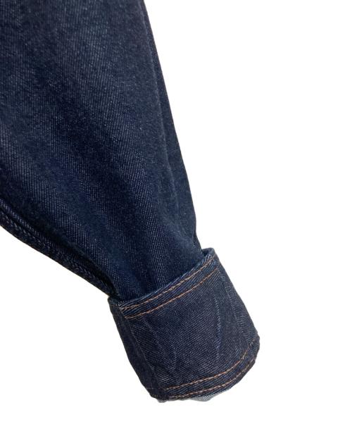 Healthy DENIM（ヘルシーデニム）Healthy denim (ヘルシーデニム) Almondオーバーサイズデニムシャツ インディゴ サイズ:3の古着・服飾アイテム