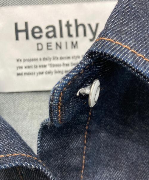 Healthy DENIM（ヘルシーデニム）Healthy denim (ヘルシーデニム) Almondオーバーサイズデニムシャツ インディゴ サイズ:3の古着・服飾アイテム