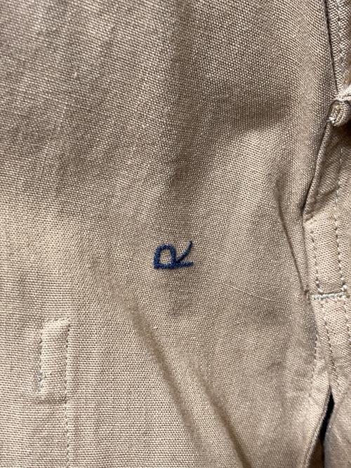 45rpm（45アールピーエム）45rpm (45アールピーエム) もめん布の後染コート イエロー サイズ:3の古着・服飾アイテム