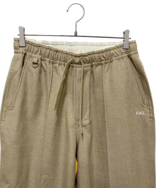 FAT（エフエーティー）FAT (エフエーティー) イージーパンツ ベージュ サイズ:SKINNYの古着・服飾アイテム