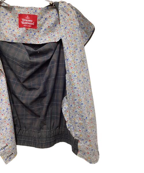 Vivienne Westwood RED LABEL（ヴィヴィアンウエストウッドレッドレーベル）Vivienne Westwood RED LABEL (ヴィヴィアンウエストウッドレッドレーベル) チェックフーデッドジャケット グリーン サイズ:00の古着・服飾アイテム
