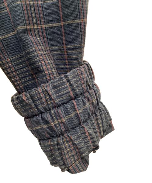 Vivienne Westwood RED LABEL（ヴィヴィアンウエストウッドレッドレーベル）Vivienne Westwood RED LABEL (ヴィヴィアンウエストウッドレッドレーベル) チェックフーデッドジャケット グリーン サイズ:00の古着・服飾アイテム