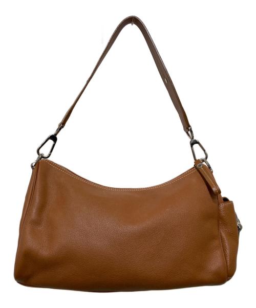 LONGCHAMP（ロンシャン）LONGCHAMP (ロンシャン) ワンショルダーバッグ ブラウンの古着・服飾アイテム