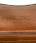 中古・古着 LONGCHAMP (ロンシャン) ワンショルダーバッグ ブラウン：8000円