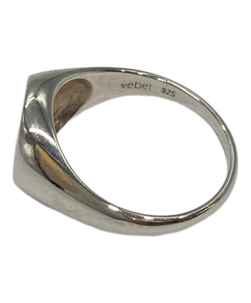 vebet（ベベット）vebet (ベベット) signet round ring サイズ:15号の古着・服飾アイテム