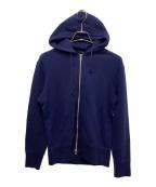 LOOPWHEELER×BEAMSループウィラー×ビームス）の古着「ジップパーカー」｜ネイビー