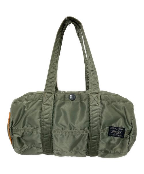 PORTER（ポーター）PORTER (ポーター) ミニボストンバッグ グリーンの古着・服飾アイテム