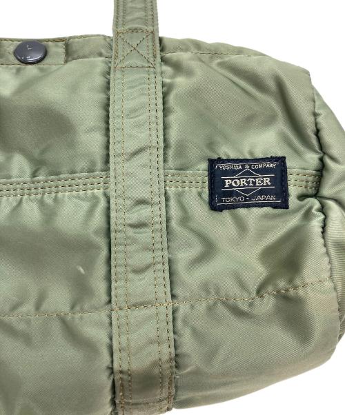 PORTER（ポーター）PORTER (ポーター) ミニボストンバッグ グリーンの古着・服飾アイテム