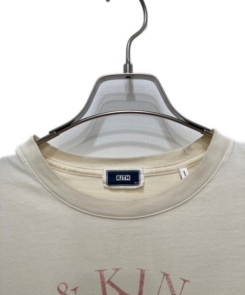 KITH（キス）KITH (キス) プリントTシャツ アイボリー サイズ:XSの古着・服飾アイテム