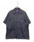 THE NORTHFACE PURPLELABEL（ザ・ノースフェイス パープルレーベル）の古着「Nylon Taffeta Field S/S Shirt」｜グレー