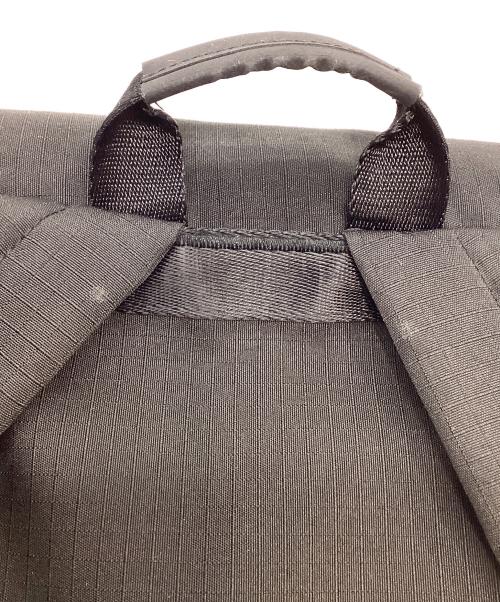 milesto（ミレスト）MILESTO (ミレスト) Hutte Wフラップバックパック ブラックの古着・服飾アイテム