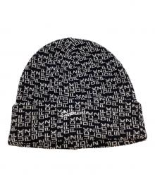 SUPREME（シュプリーム）の古着「Fuck Off Beanie」｜ブラック×グレー