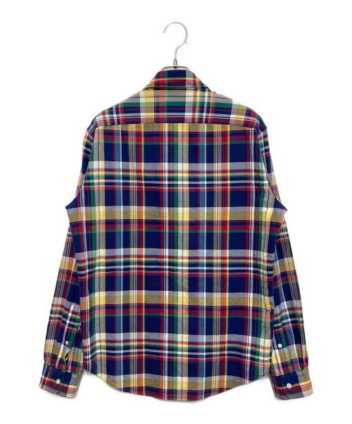 POLO RALPH LAUREN（ポロ・ラルフローレン）POLO RALPH LAUREN (ポロ・ラルフローレン) フラップポケットチェックシャツ マルチカラー サイズ:Ｓの古着・服飾アイテム