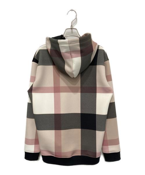 BLACK LABEL CRESTBRIDGE（ブラックレーベル クレストブリッジ）BLACK LABEL CRESTBRIDGE (ブラックレーベル クレストブリッジ) チェック柄パーカー ベージュ サイズ:Ｍの古着・服飾アイテム