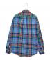 POLO RALPH LAUREN (ポロ・ラルフローレン) ボタンダウンチェックシャツ ブルー サイズ:Ｍ：7000円