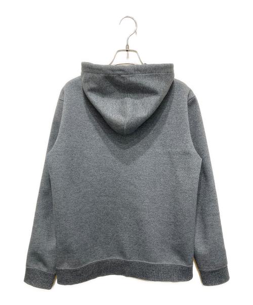 BLACK LABEL CRESTBRIDGE（ブラックレーベル クレストブリッジ）BLACK LABEL CRESTBRIDGE (ブラックレーベル クレストブリッジ) 裏チェックジップパーカー グレー サイズ:Ｍの古着・服飾アイテム