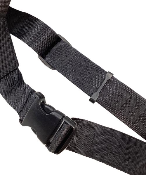 BLACK LABEL CRESTBRIDGE（ブラックレーベル クレストブリッジ）BLACK LABEL CRESTBRIDGE (ブラックレーベル クレストブリッジ) ウエストバッグ ブラックの古着・服飾アイテム