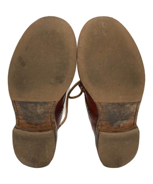 Tricker's（トリッカーズ）Tricker's (トリッカーズ) ウィングチップカントリーブーツ ブラウン サイズ:4 1/2の古着・服飾アイテム