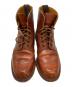 中古・古着 Tricker's (トリッカーズ) ウィングチップカントリーブーツ ブラウン サイズ:4 1/2：7000円
