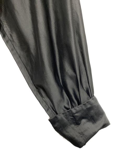 AK+1 Demi-Luxe BEAMS（エーケーワン）AK+1 Demi-Luxe BEAMS (エーケーワン) パフカラーシアーブラウス グレー サイズ:FREEの古着・服飾アイテム