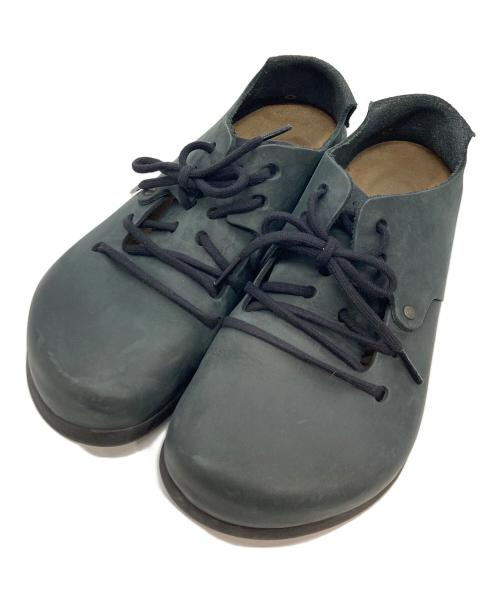 BIRKENSTOCK（ビルケンシュトック）BIRKENSTOCK (ビルケンシュトック) モンタナ オイルドレザーシューズ グレー サイズ:25ｃｍの古着・服飾アイテム