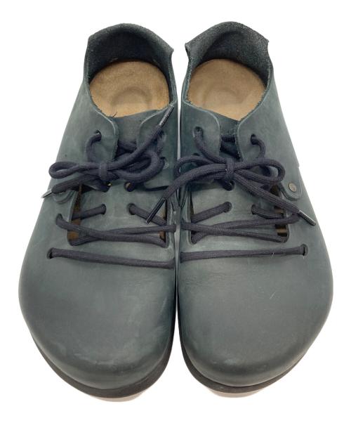 BIRKENSTOCK（ビルケンシュトック）BIRKENSTOCK (ビルケンシュトック) モンタナ オイルドレザーシューズ グレー サイズ:25ｃｍの古着・服飾アイテム
