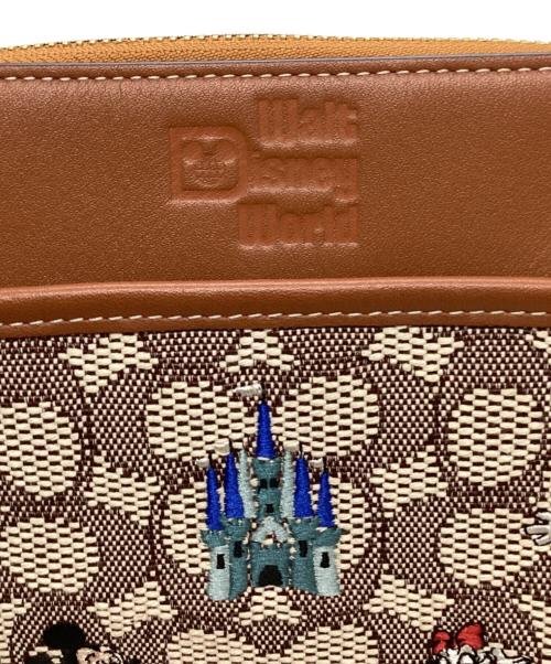COACH（コーチ）COACH (コーチ) DISNEY (ディズニー) キット メッセンジャー クロスボディ シグネチャー ミッキーマウス エンブロイダリー ベージュの古着・服飾アイテム