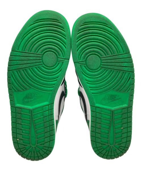 NIKE（ナイキ）NIKE (ナイキ) ハイカットスニーカー ホワイト×グリーン サイズ:US10.5の古着・服飾アイテム