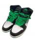 NIKE（ナイキ）の古着「ハイカットスニーカー」｜ホワイト×グリーン