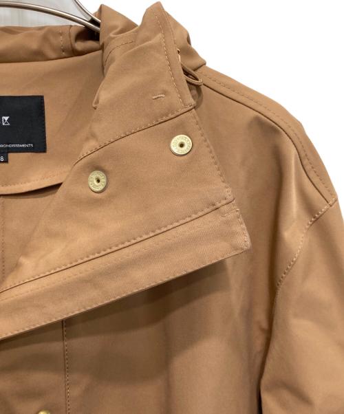 23区（ニジュウサンク）23区 (ニジュウサンク) ブライトツイルマウンテンパーカー ブラウン サイズ:38の古着・服飾アイテム