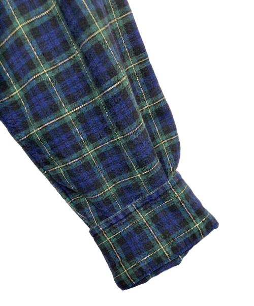 POLO RALPH LAUREN（ポロ・ラルフローレン）POLO RALPH LAUREN (ポロ・ラルフローレン) チェックBDシャツ ブルー×グリーン サイズ:Ｍの古着・服飾アイテム