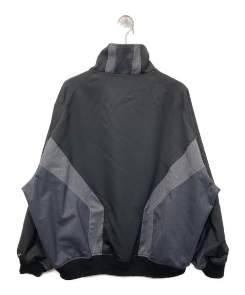 MAISON SPECIAL（メゾンスペシャル）MAISON SPECIAL (メゾンスペシャル) Wool Mixed Prime-Over Track Jacket ブラック×グレー サイズ:01の古着・服飾アイテム