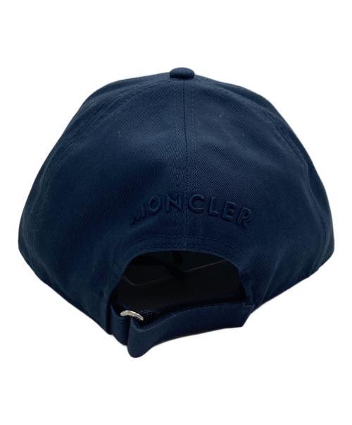 MONCLER（モンクレール）MONCLER (モンクレール) ベースボールキャップ ネイビー サイズ:UNIの古着・服飾アイテム