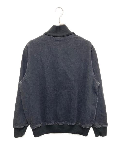 adidas（アディダス）adidas (アディダス) デニム ファイヤーバード トラックトップ グレー サイズ:XLの古着・服飾アイテム
