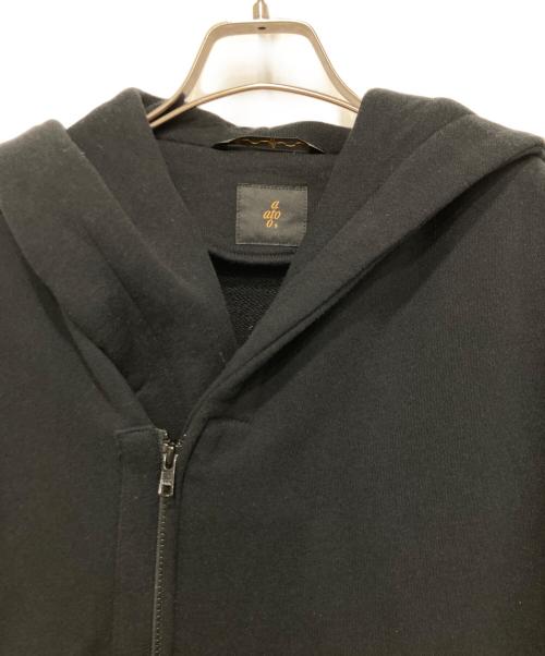 ato（アトウ）ato (アトウ) ジップパーカー ブラック サイズ:46の古着・服飾アイテム